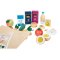 small foot Conjunto de comida vegetariana Fresh