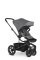EASYWALKER Kombikinderwagen Harvey⁵ 2in1 Pebble Grey LITE AIR + CYBEX Aton B2 i-Size + Base