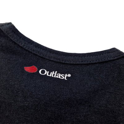 Maglietta sottile KR Outlast® - nero