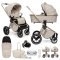 MUUVO Combi-kinderwagen Quick Boho Beige set 2-in-1