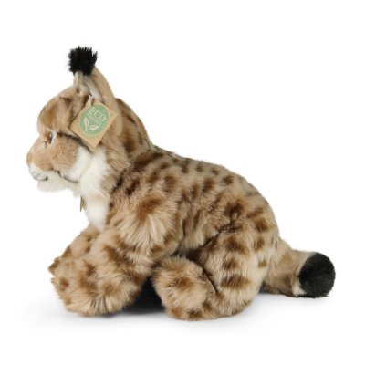 Rappa Pluche lynx zittend 27 cm ECO-FRIENDLY