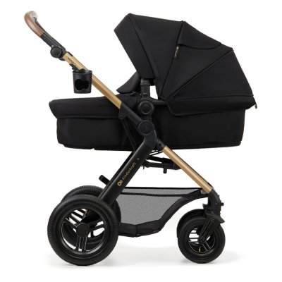 KINDERKRAFT Kombi-Kinderwagen Moov 2 Air 3in1 Pure Black