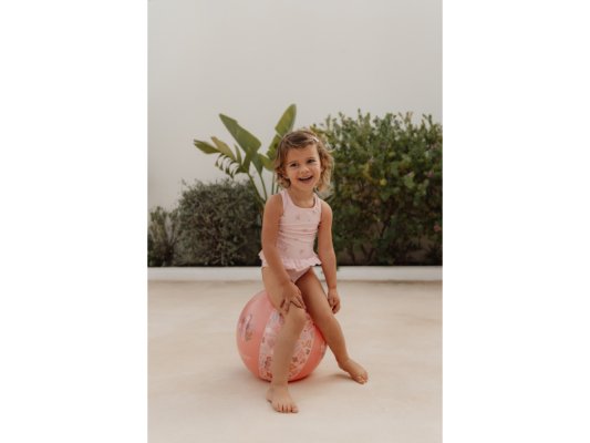 LITTLE DUTCH Míč nafukovací Ocean Dreams Pink