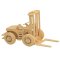 Woodcraft Dřevěné 3D puzzle Vysokozdvižný vozík přírodní