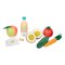 small foot Conjunto de comida vegetariana Fresh