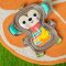 BRIGHT STARTS Wassermatte Hungry Monkey™ 41 x 35 cm 0m+