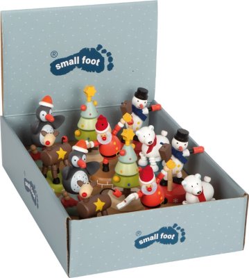 small foot Weihnachtliche Drückfigur aus Holz 1 Stk.