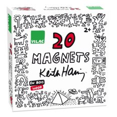Vilac Drewniane magnesy Keith Haring