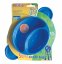 NUBY Plate with suction cup - Monkey 9 m+, red