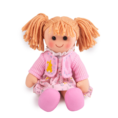 Bigjigs Toys Lalka szmaciana Ella 34 cm