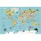 Vilac Carte Magnétique du Monde Ingela