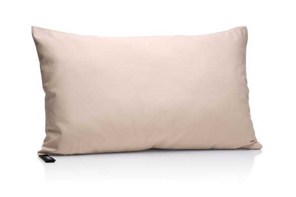 Hängesessel cremefarben HOJDAVAK MAXI mit Kissen, Seil weiß - Indoor Stoff