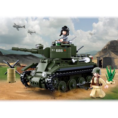 Sluban WWII M38-B0686 Char soviétique BT7