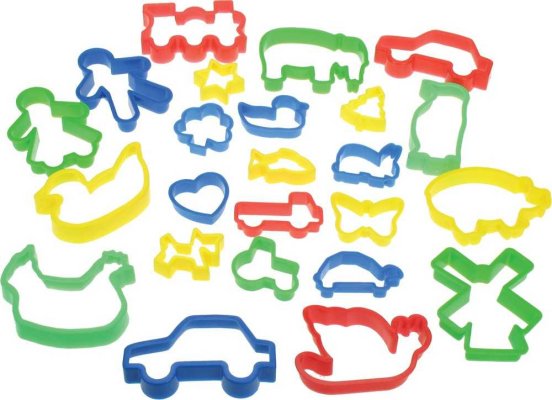 Bigjigs Toys Ausstechformen 24Stk