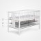 KLUPS Cuna NEL Cloud 120x60 cm blanco
