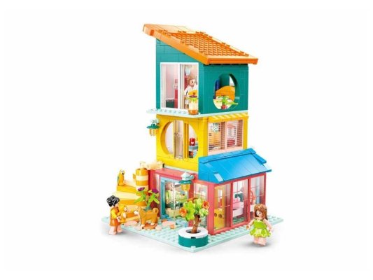 Sluban Girls Dream M38-B1090 Dreistöckiges Haus