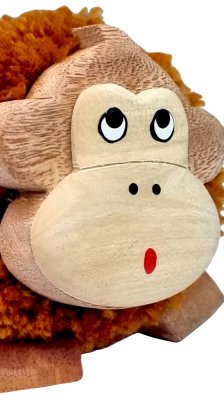 2Kids Toys Holzfigur XL Bommel Affe
