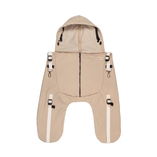 Monkey Mum® Wärmende Softshell-Tasche für Babytrage oder Kinderwagen Carrie - Dog
