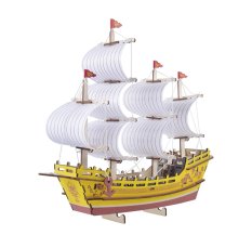 Woodcraft Holz 3D Puzzle Handelsschiff