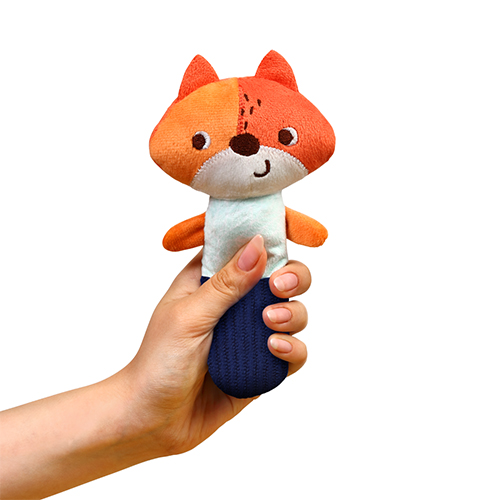 BABYONO Whistling toy Fox Monday 3m+