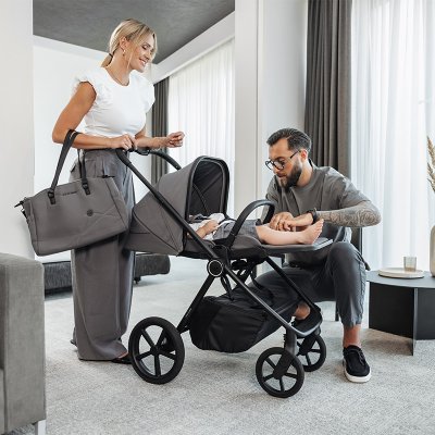 MUUVO Kombikinderwagen Muuvo One 2v1 Negro