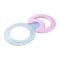 NUK Cooling teether + Classic silicone teether pink