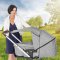 REER Sonnenschutz für Kinderwagen grau