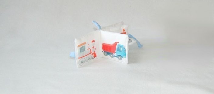 MyMoo Mini mehka knjiga - Transport