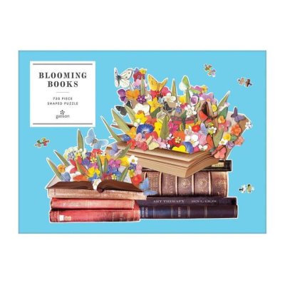 Galison Puzzle Blühende Bücher 750 Teile