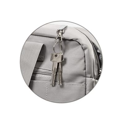 BABYONO Wickeltasche Reise 40x20x25 cm - grau