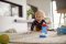 Philips AVENT Cană Grippy cu gura moale 300 ml băiat