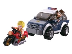 Sluban Polizei M38-B0650 Offroad und Dieb auf Motorrad