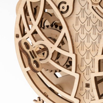 RoboTime 3D Wooden Mechanical Owl Clock Puzzle