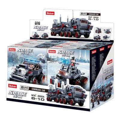 Sluban Space War M38-B0926 Pojazd dowodzenia 1 część
