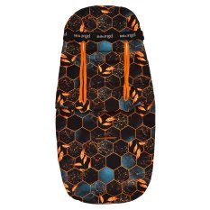 Chancelière fine 5 points Outlast® - nid d'abeille/miel
