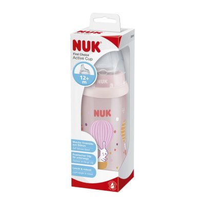 NUK FC Bottle Active Cup 300 ml roz