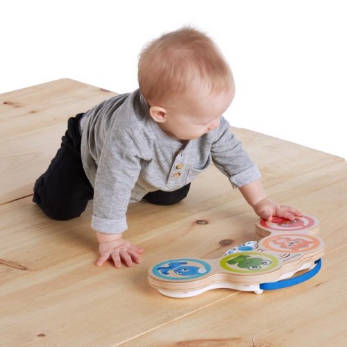 BABY EINSTEIN Juguete tambores musicales de madera Magic Touch HAPE 6m+