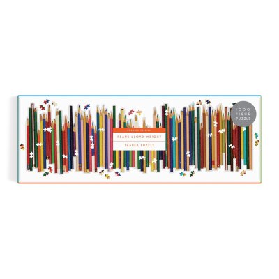 Puzzle Galison Crayons de couleur 1000 pièces
