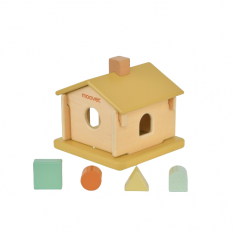 Moover Triediaci box - Hnedý domček