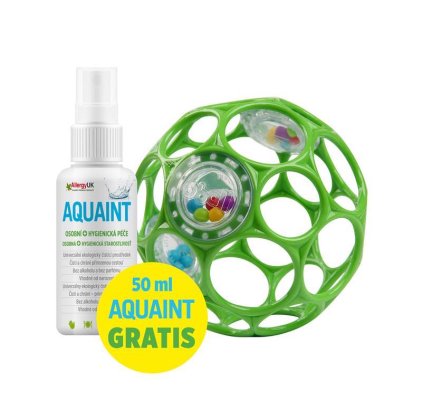 OBALL Brinquedo Oball CHOCALHO 10 cm 0m+ espuma do mar + 50 ml Aquaint