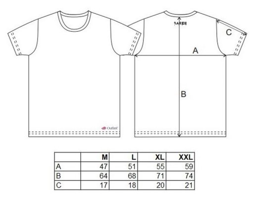 Moška majica KR tanek izrez U Outlast® - kaki