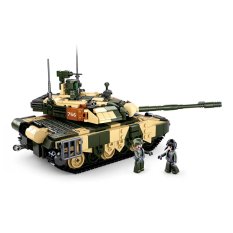 Sluban Model Bricks M38-B0756 Grand char de combat T-90