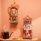 RoboTime Miniatura de casa para pendurar Agência de correios