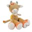 NATTOU Peluche vache mini Mila 20 cm Mila, Zoé & Lana