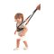DREAMBABY Paski prowadzące dla dziecka DELUXE - Śliczny Tygrysek