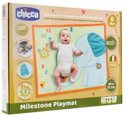 CHICCO Meilensteindecke mit Aktivitäten ab 0 m