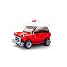 Sluban Power Bricks M38-B0933H Mini voiture à rétrofriction