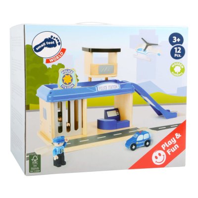small foot Polizeistation mit Zubehör