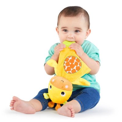 Brinquedo BRIGHT STARTS - mordedor Snuggle&Teethe girafa 0 m+