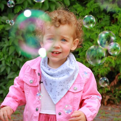 BABYONO Pamučni biber Kitty 2 kom, 0m+